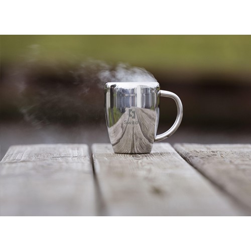SteelMug RCS Recycled Steel 220 ml mug - 10