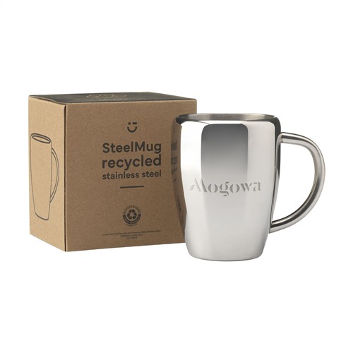 SteelMug RCS Recycled Steel 220 ml mug - 7