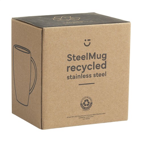 SteelMug RCS Recycled Steel 220 ml mug - 8