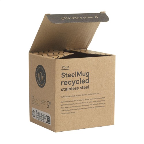 SteelMug RCS Recycled Steel 220 ml mug - 9