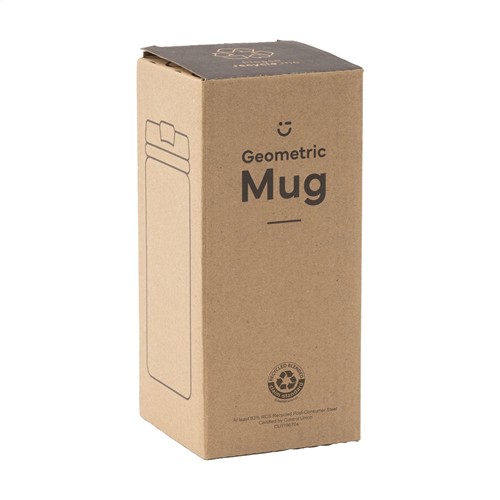 Geometric Mug RCS Recycled Steel 280 ml gobelet iso - 13
