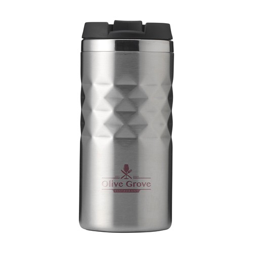 Geometric Mug RCS Recycled Steel 280 ml gobelet iso - 1