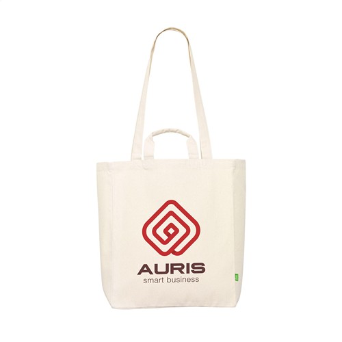 Organic Cotton Canvas Tote Bag Natural (280 g/m²) sac - 1