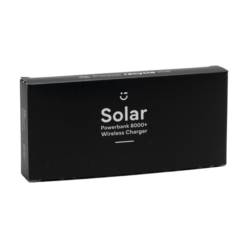 Solar Powerbank 8000+ Wireless Charger chargeur externe - 12
