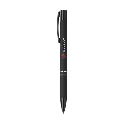 Ebony Rubberised stylo - 3
