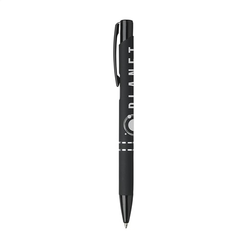 Ebony Rubberised stylo - 4
