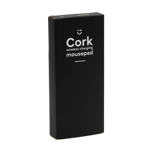 Cork Wireless Charging Mousepad tapis de souris thumbnail 7