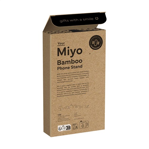 Miyo Bamboo Phone Stand support de téléphone - 8