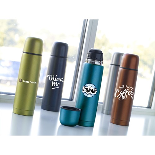 Frosted Bottle RCS Recycled Steel 500 ml bouteille - 5