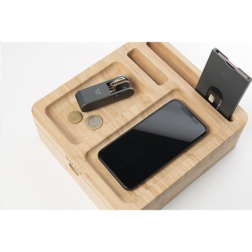 Walter Bamboo Big Dock 15W organisateur et chargeur thumbnail 6