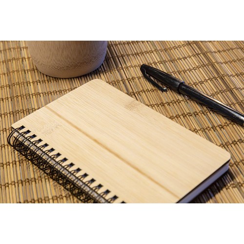Notebook made from Stonewaste-Bamboo A6 carnet de notes - 14