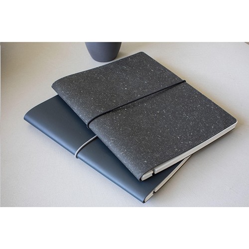 Recycled Leather Refillable Notebook A5 carnet de notes - 17