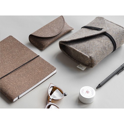 Recycled Leather Refillable Notebook A5 carnet de notes - 5