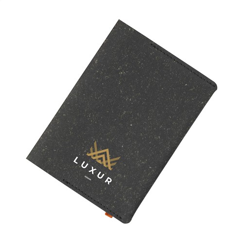 Recycled Leather Passport Holder étui à passeport - 4
