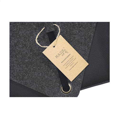 Recyc. Felt&Apple Imitation Leather LaptopSleeve 14p - 15