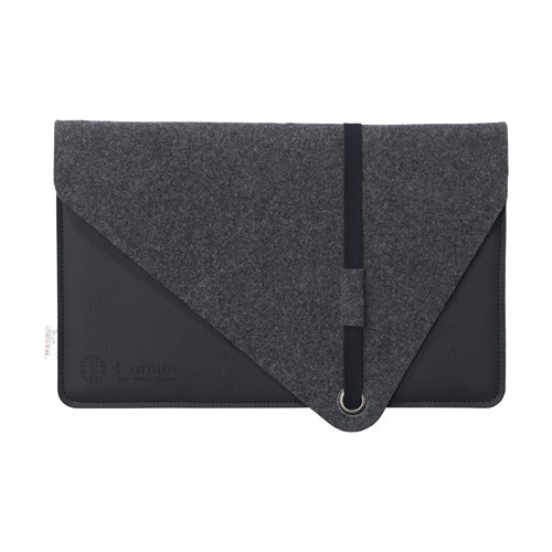 Recyc. Felt&Apple Imitation Leather LaptopSleeve 14p - 10