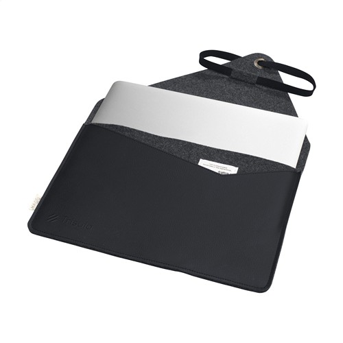 Recyc. Felt&Apple Imitation Leather LaptopSleeve 14p - 3