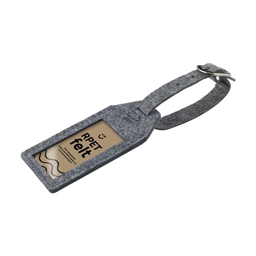 RPET Felt GRS Luggage Tag étiquette de bagage - 1