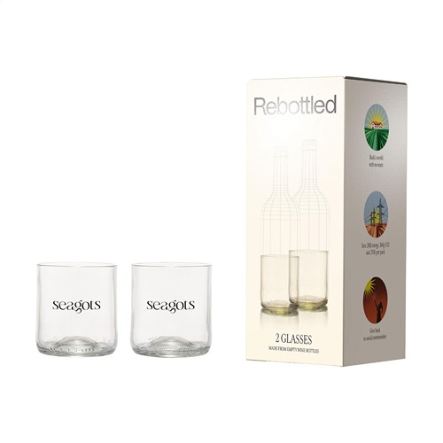 Rebottled® Short Tumbler 2-pack verres - 5