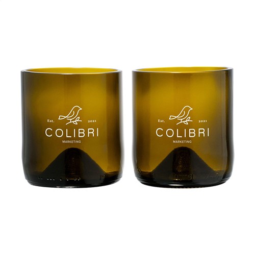 Rebottled® Short Tumbler 2-pack verres - 1