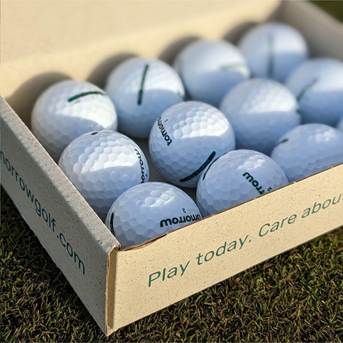 tomorrow golf Single Pack Recycled Golf Balls - 8
