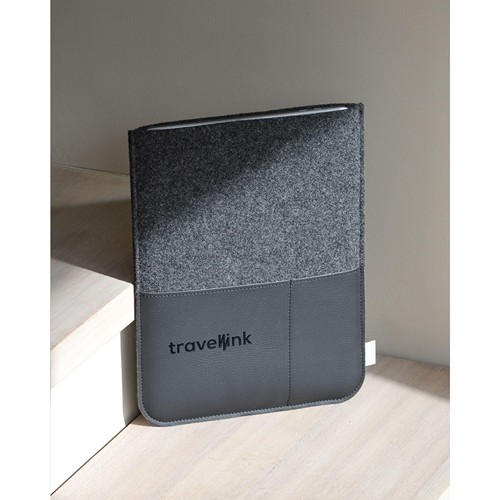 Recyc Felt&Apple Imitation Leather LaptopSleeve 16p - 6