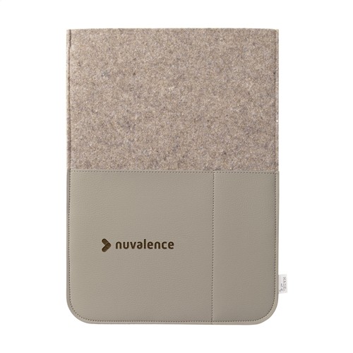Recyc Felt&Apple Imitation Leather LaptopSleeve 16p - 9