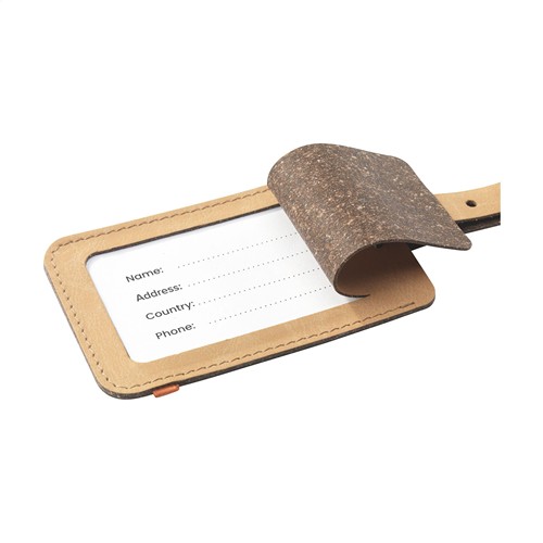 Recycled Leather Luggage Tag 'étiquette de bagage thumbnail 4