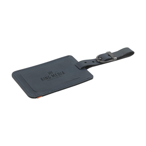 Recycled Leather Luggage Tag 'étiquette de bagage, Made Out Of, MoOodMaker, Lausanne