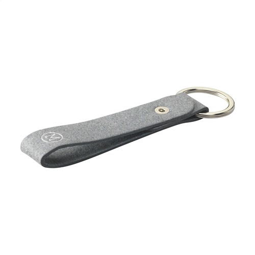 Recycled Denim Textile Keyring porte-clés - 8