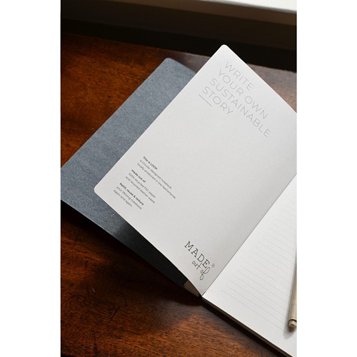 Recycled Textile Refillable Notebook A5 carnet de notes - 11