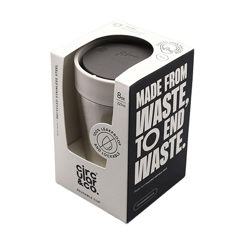 Circular&Co Recycled Stainless Steel Coffee Cup 227 ml - 4