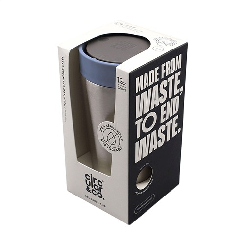 Circular&Co Recycled Stainless Steel Coffee Cup 340 ml - 4