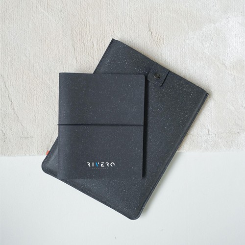 Recycled Leather Laptop Sleeve 14" - 13