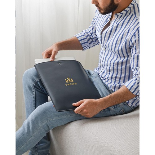 Recycled Leather Laptop Sleeve 16" - 11