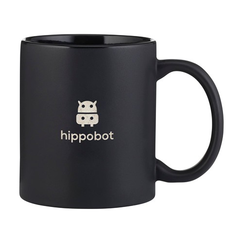Kitty Mug Matt Black 350 ml - 1