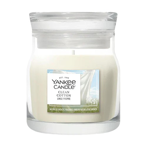 Yankee Candle Clean Cotton Small Jar bougie parfumée - 3