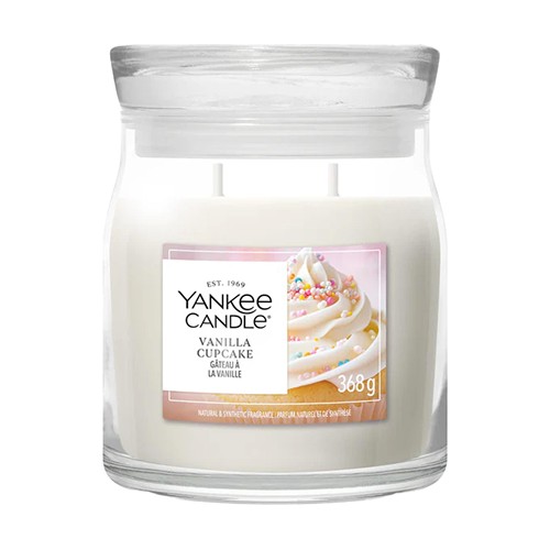 Yankee Candle Vanilla Cupcake Medium Jar bougie parfumée - 3