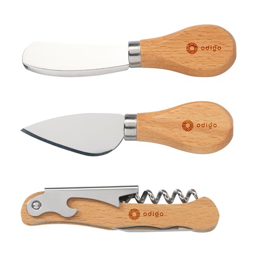 Wooosh Borgones Wine and Cheese Tool Set - 3