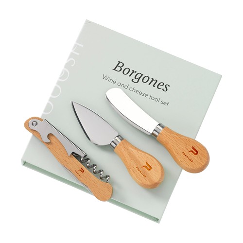 Wooosh Borgones Wine and Cheese Tool Set, RIONDET SERIPUB, EYBENS