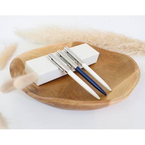 Waterman Allure Deluxe stylo bille | Acier inoxydable - 8