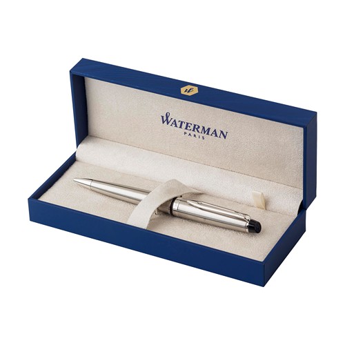 Waterman Expert stylo bille | Acier inoxydable - 6