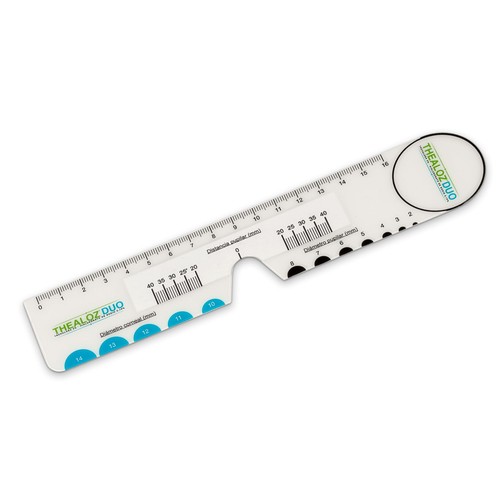 FLEXIBLE OPHTALMOLOGIC RULER