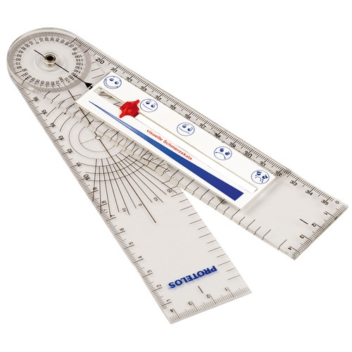 GONIOMETER WITH PAIN SCALE (button)