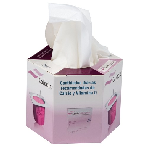 CAJA HEXAGONAL GRABADA CONTENEDORA 50 PAÑUELOS PAPEL