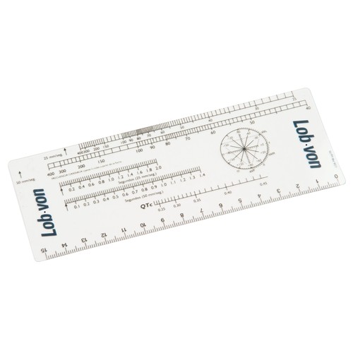 ECG RULER <BR> (it includes scale + 1 color logo)