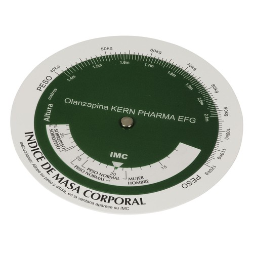 FLEXIBLE BMI CALCULATOR DISK <BR>(it includes scale + 1 color logo)