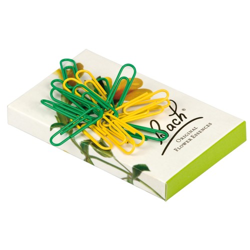 PRINTED DISPENSER CARTON BOX WITH 24 CLIPS