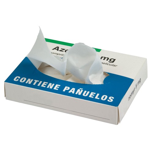 RECTANGULAR PRINTED CARTON BOX WITH 50 TISSUES