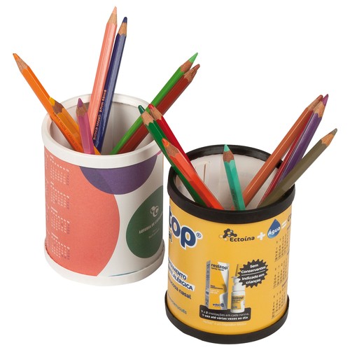 POLYPROPYLENE PEN HOLDER (dismanteled)